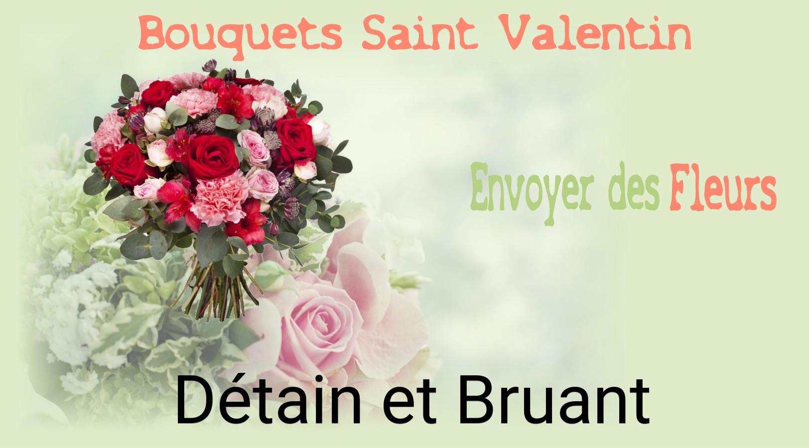 Roses de Saint-Valentin livrées à Détain-et-Bruant